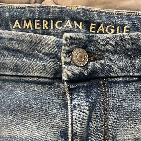 American Eagle Outfitters Curvy Super Hi-Rise Jegging Crop jeans size 12 long - Picture 4 of 7